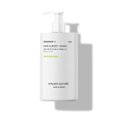 A Plant Culture White Material Hair & Body Wash 300ml - Hotel Amenities