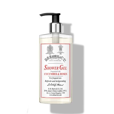 DR. Harris & Co. Cucumber & Roses Shower Gel 300ml - Hotel Amenities